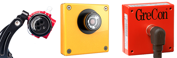 GRECON品牌的產品主要是：GRECON防火系統(tǒng)、GRECON掃描儀、測量系統(tǒng)、檢測系統(tǒng)、機器防火系統(tǒng)、火災報警系統(tǒng)、細霧滅火系統(tǒng)、火花滅火系統(tǒng)、火花探測器、光纖火花探測器、溫度探測器、火焰探測器、散射光煙霧探測器、光學掃描儀、X射線掃描儀。
