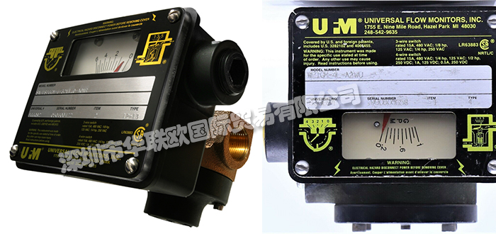 美國UFM（UNIVERSAL FLOW MONITORS）流量計(jì)流量開關(guān)